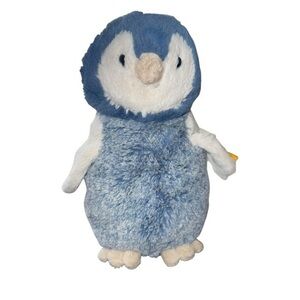 Steiff Paule Penguin Blue Stuffed Plush Collectible Toy Large 10 inch